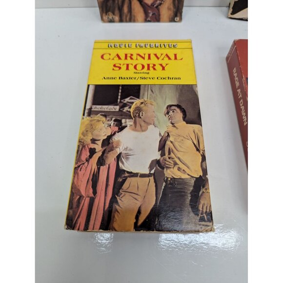 VHS Tapes Lot of Four Old Movies Read Description for Details - Picture 4 of 6